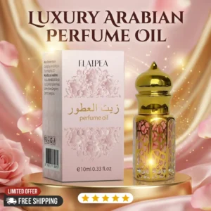 Óleo de Perfume Luxuoso para Mulheres Arabia, Fragrância Elegante de Orquídea e Baunilha, Aroma Natural Romântico e Duradouro para Presente Feminino 10ml