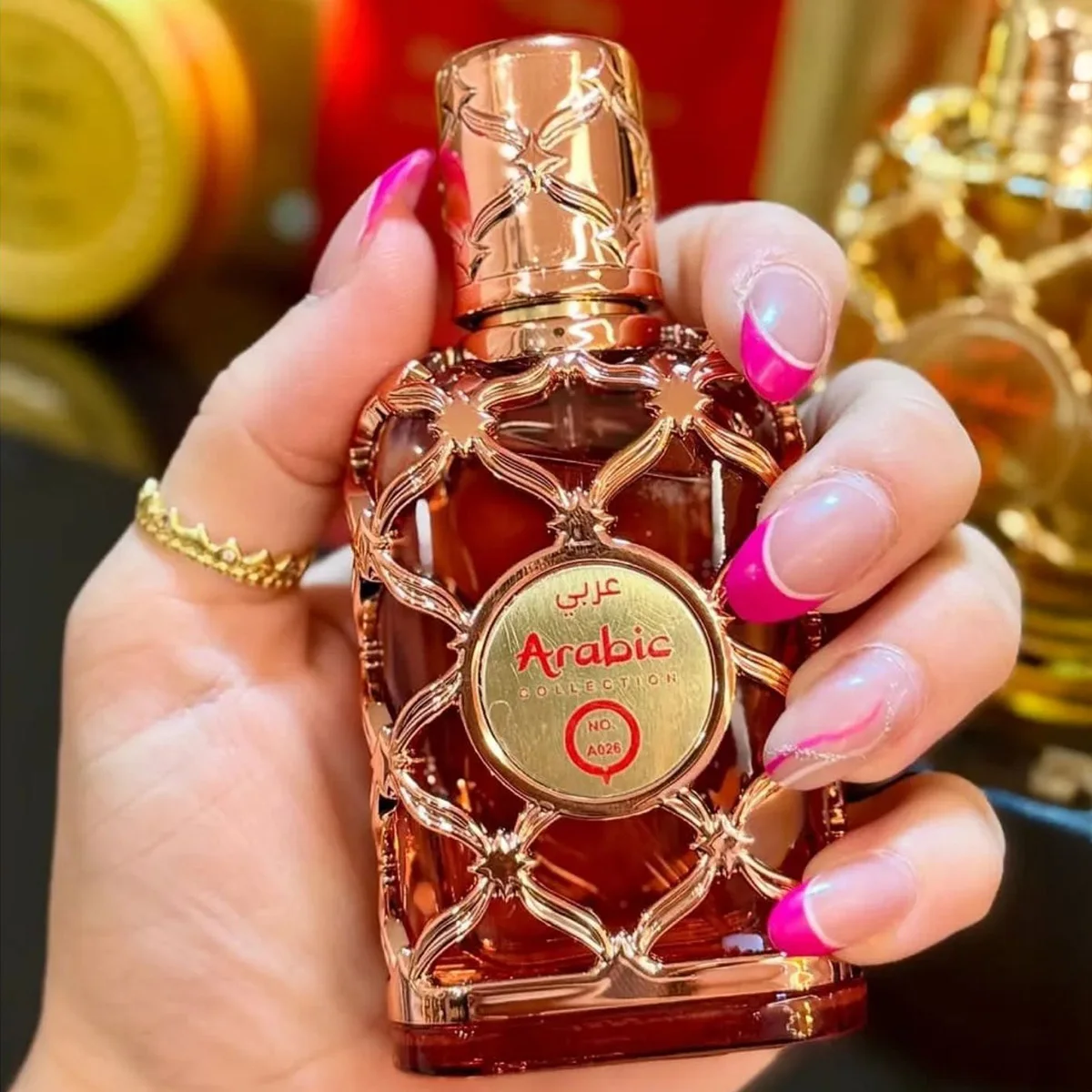 Perfume Árabe Compartilhável Rouge Âmbar A026 – 25ml – Âmbar Amadeirado - Image 5