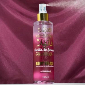 Body Splash Àrabe Desodorante Colônia Vanilla do Deserto 200ml - Miss Rôse