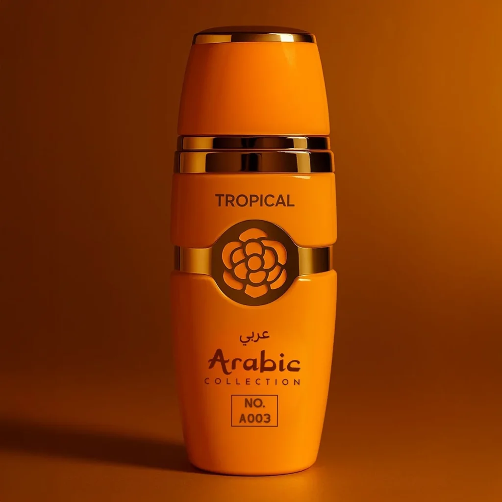 Perfume Árabe Feminino Tropical A003 – 25ml – Tropical Doce Baunilha
