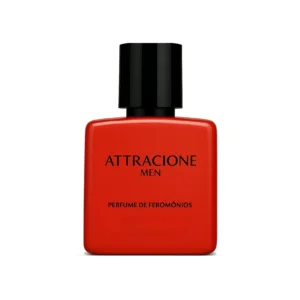 Perfume Attracione Men para Homens, Perfume de Feromônios, Fragrância Sedutora e Duradoura, Frasco Vermelho de Luxo 25ml