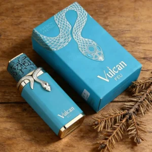 Perfume Unissex Vulcan Feu 100ml, Perfume do Oriente Médio, Dubai, Perfume Árabe para Homens e Mulheres, Presente de Aniversário