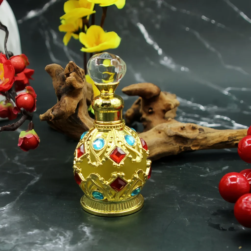 Produtos de Luxo Swiss Arabian de Dubai: Óleo Perfumado Pessoal Duradouro e Viciante, uma Fragrância Sedutora e Característica.