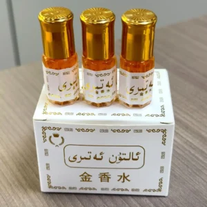 1/3/5 unidades 3ml Golden Ball Parfum Mini Portátil Fragrância Árabe do Oriente Médio Leiteira Floral Duradoura Exótica Eau De Toilette