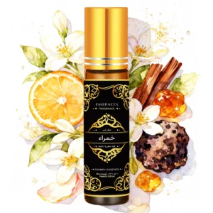 Óleo Essencial Khamry em Roll-on 10ml - Perfume خمراء, Óleo para Cuidados com a Pele, Óleo Facial, Umidificador, Presente para o Eid al-Fitr, Aroma Duradouro