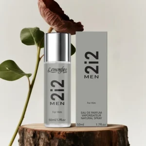 Lemonfay 2i2 Eau de Parfum Masculino - 50ml Spray Natural com Fragrância Duradoura para Ele, Colônia para Uso Diário