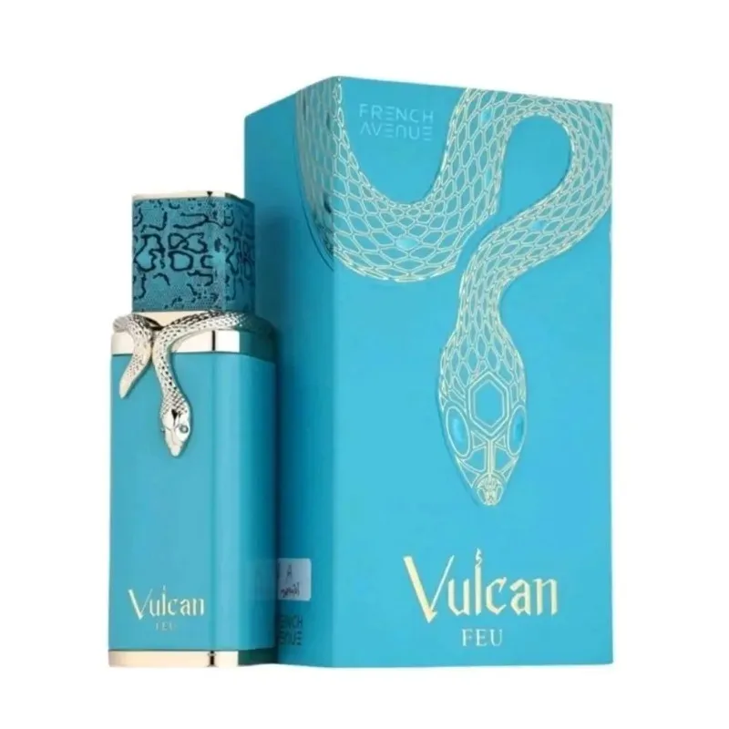 Fragrância Vulcan Feu Perfume Árabe do Oriente Médio Dubai Unissex Fragrância de Longa Duração Eau De Parfum Para Homens e Mulheres Luxuoso - Image 3